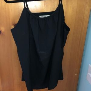 black tank top